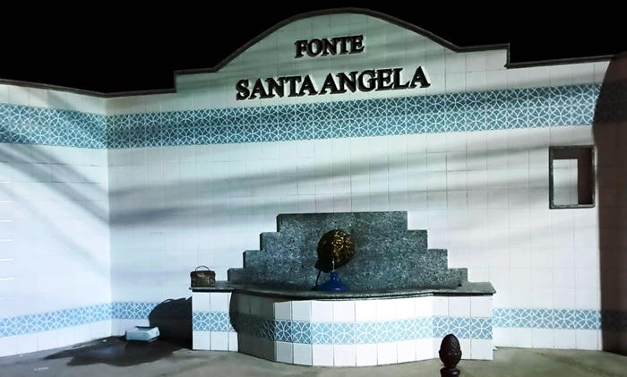 Fonte Santa Angela foi totalmente reformada - Foto: PMT